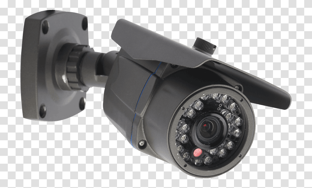 Hd Security Camera System With 4 High Definition Cameras Video Camera, Electronics, Wristwatch, Rotor, Coil Transparent Png