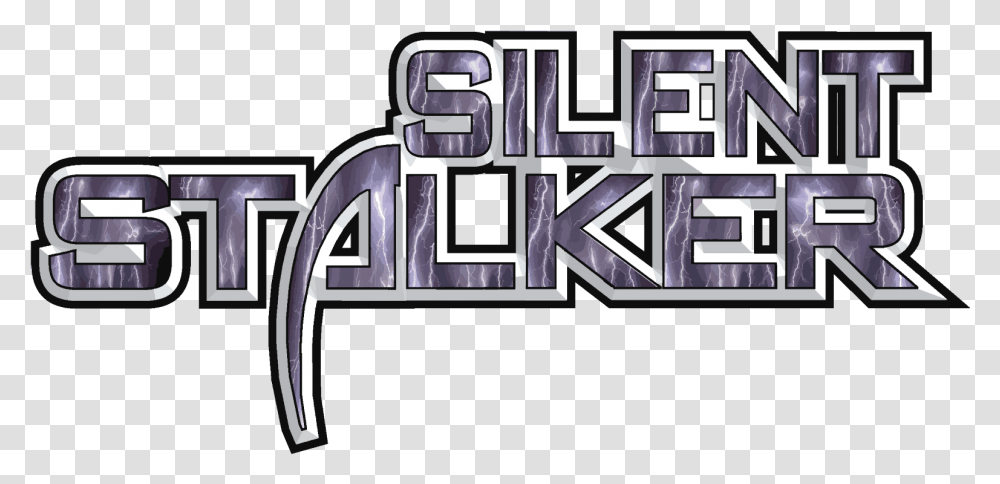 Hd Silent Stalker Image Stalker, Text, Alphabet, Purple, Logo Transparent Png