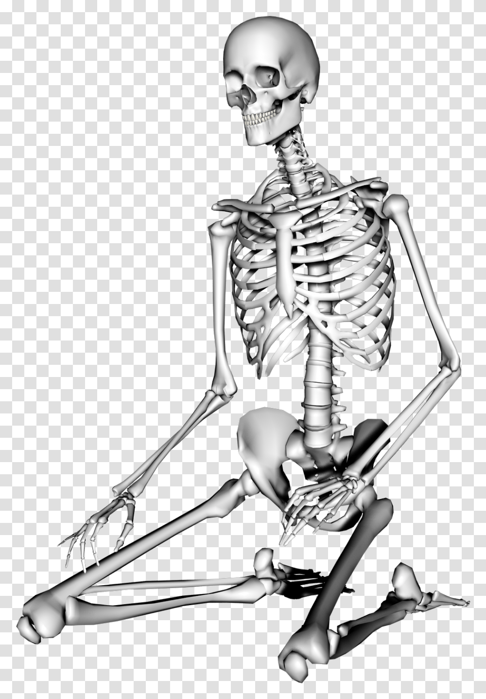 Hd Skeletor Image Creepy, Skeleton, Person, Human Transparent Png
