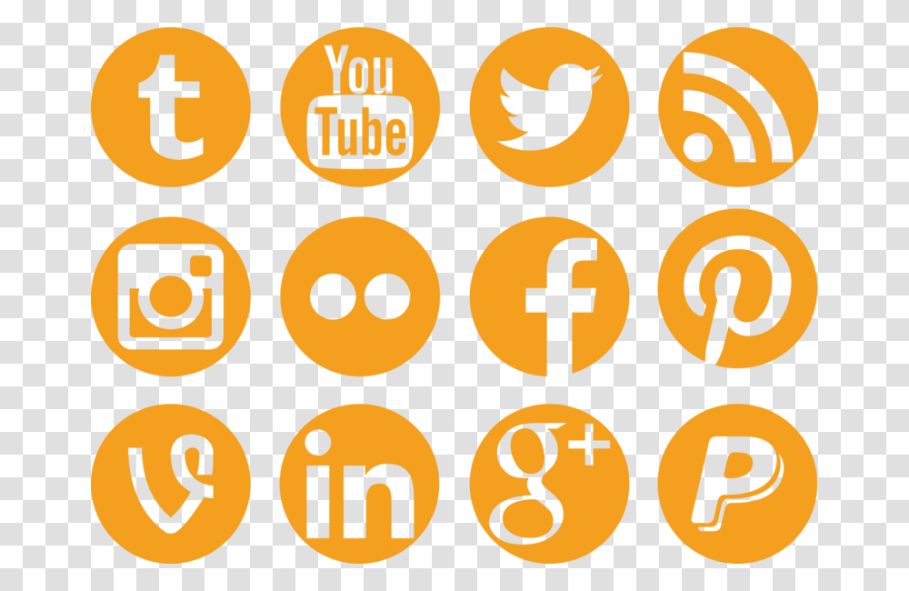 Hd Social Media Icons, Number, Bird Transparent Png