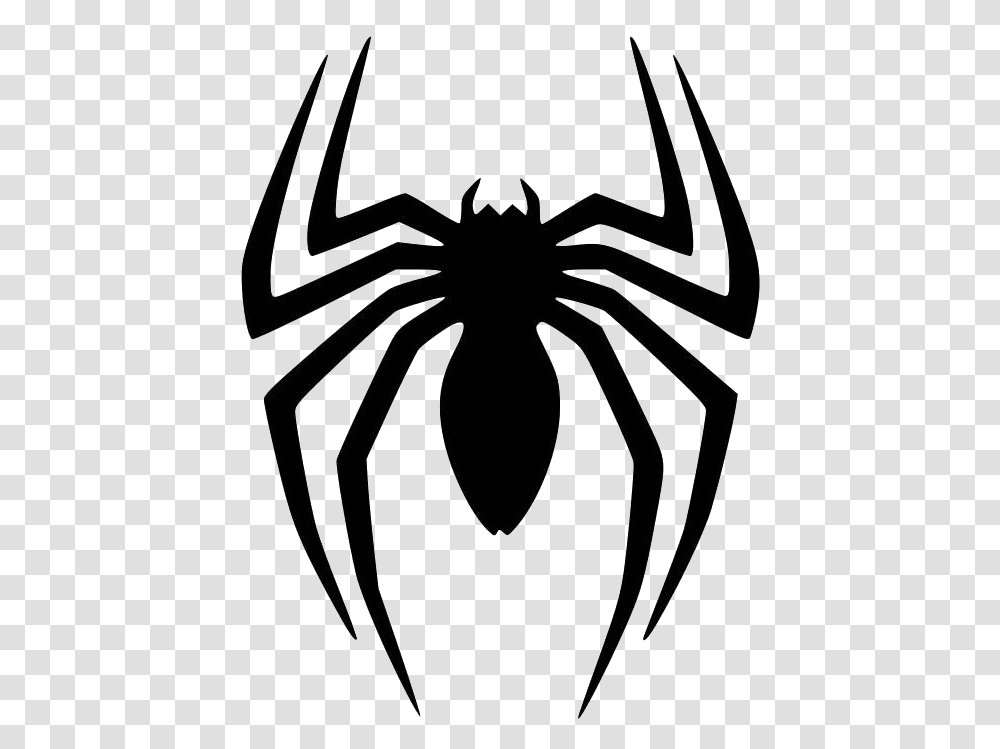 Hd Spiderman Logo Spiderman Logo, Invertebrate, Animal, Bow, Arachnid Transparent Png