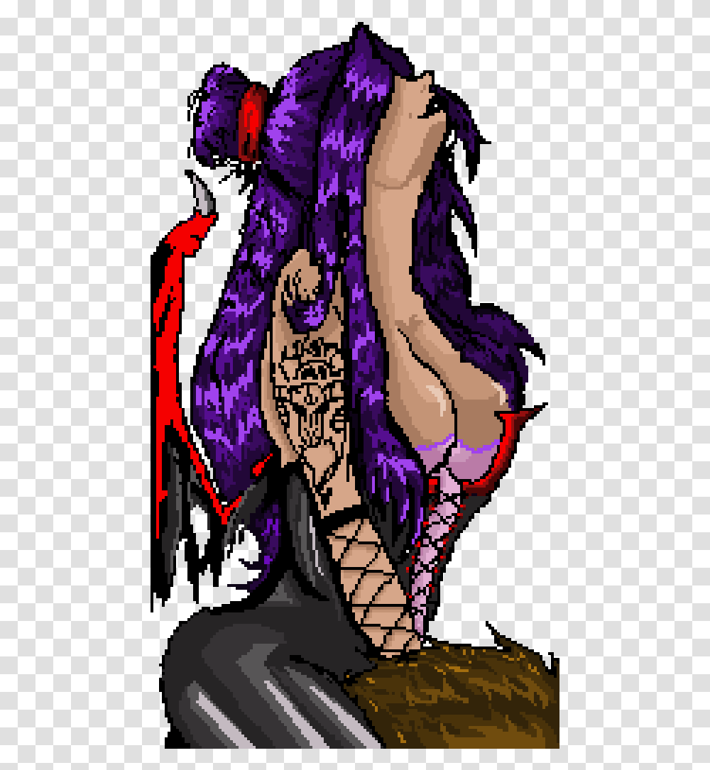 Hd Succubus Image Illustration, Graphics, Art, Purple, Clothing Transparent Png