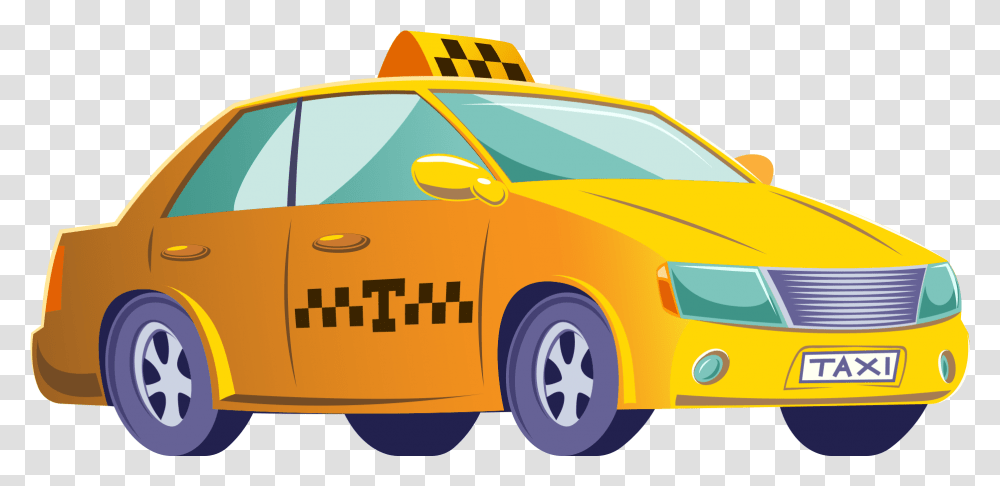 Hd Taxi Clipart Image Free Download Develop App Like Uber, Car, Vehicle, Transportation, Automobile Transparent Png