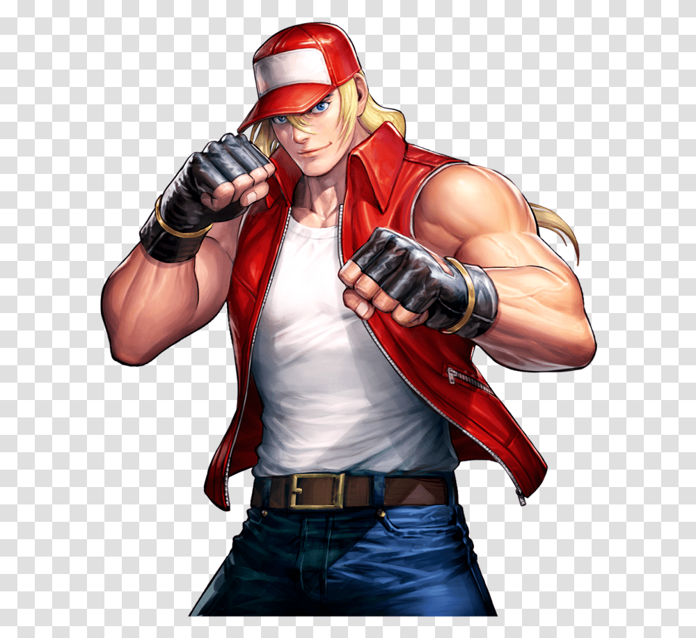 Hd Terry Bogard King Of Fighters Terry Bogard Kof All Star, Person, Human, Helmet Transparent Png
