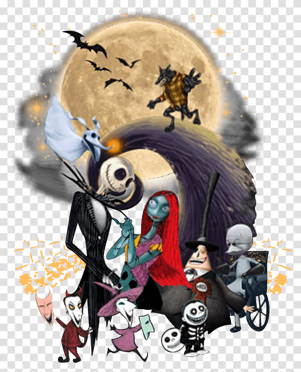 Hd The Nightmare Before Christmas 25th The Nightmare Before Christmas Transparent Png