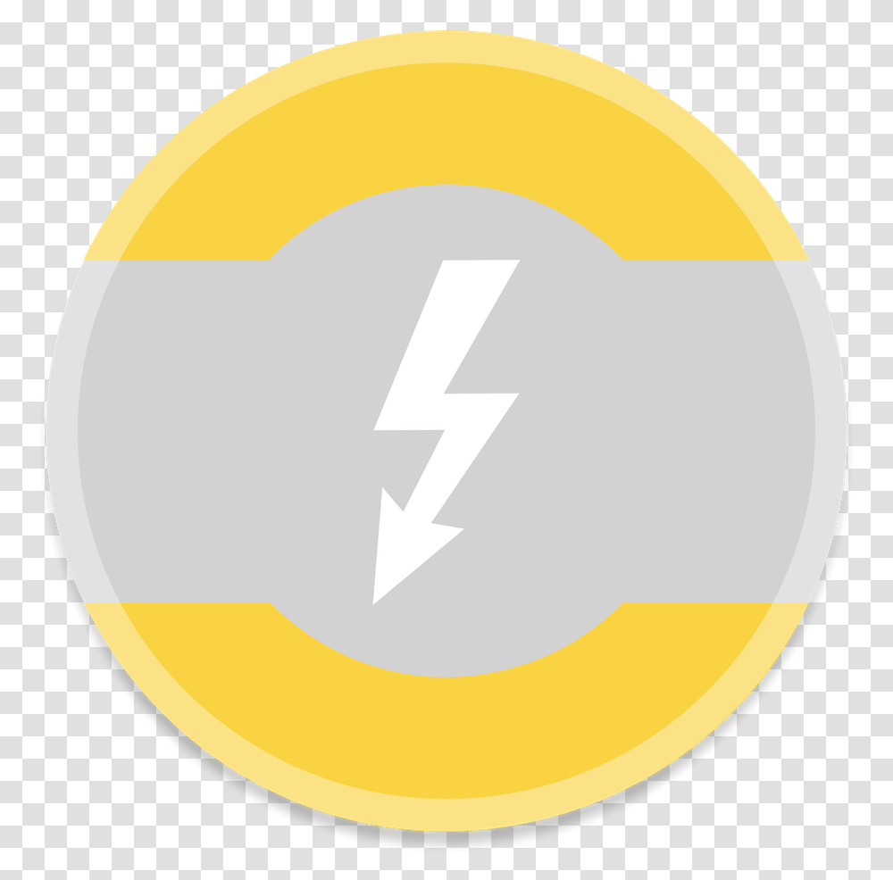Hd Thunderbolt Icon Snapchat Logo Icon, Trademark, Sphere Transparent Png