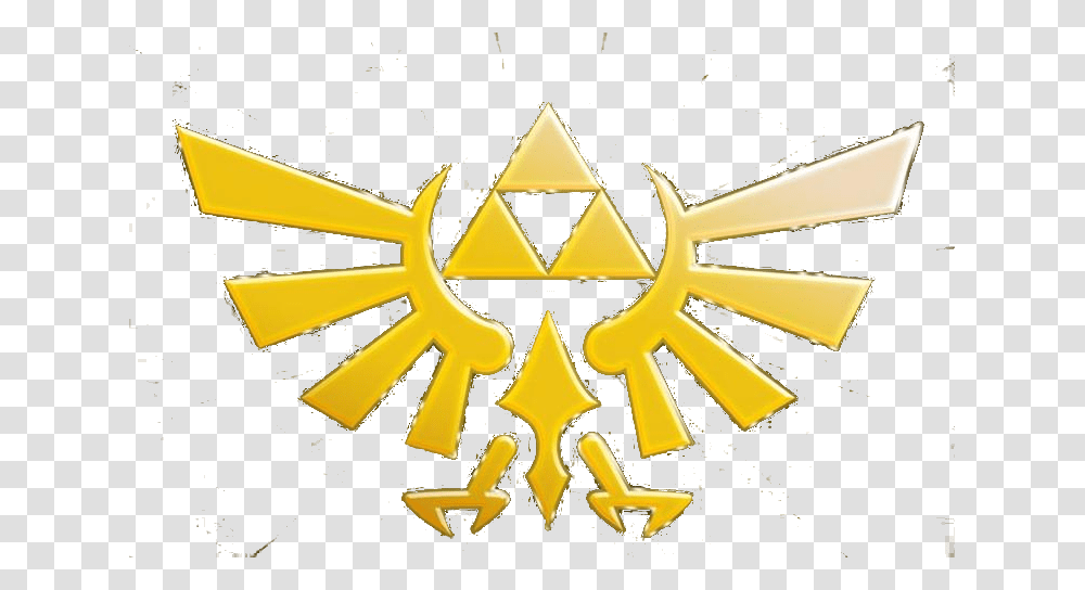 Hd Triforce Zelda Logo Zelda Ocarina Of Time Triforce, Lighting, Outdoors, Symbol, Nature Transparent Png