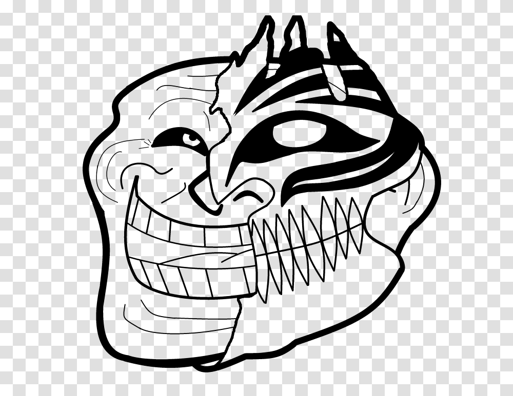 Hd Troll Face Background, Apparel, Mask, Leisure Activities Transparent Png