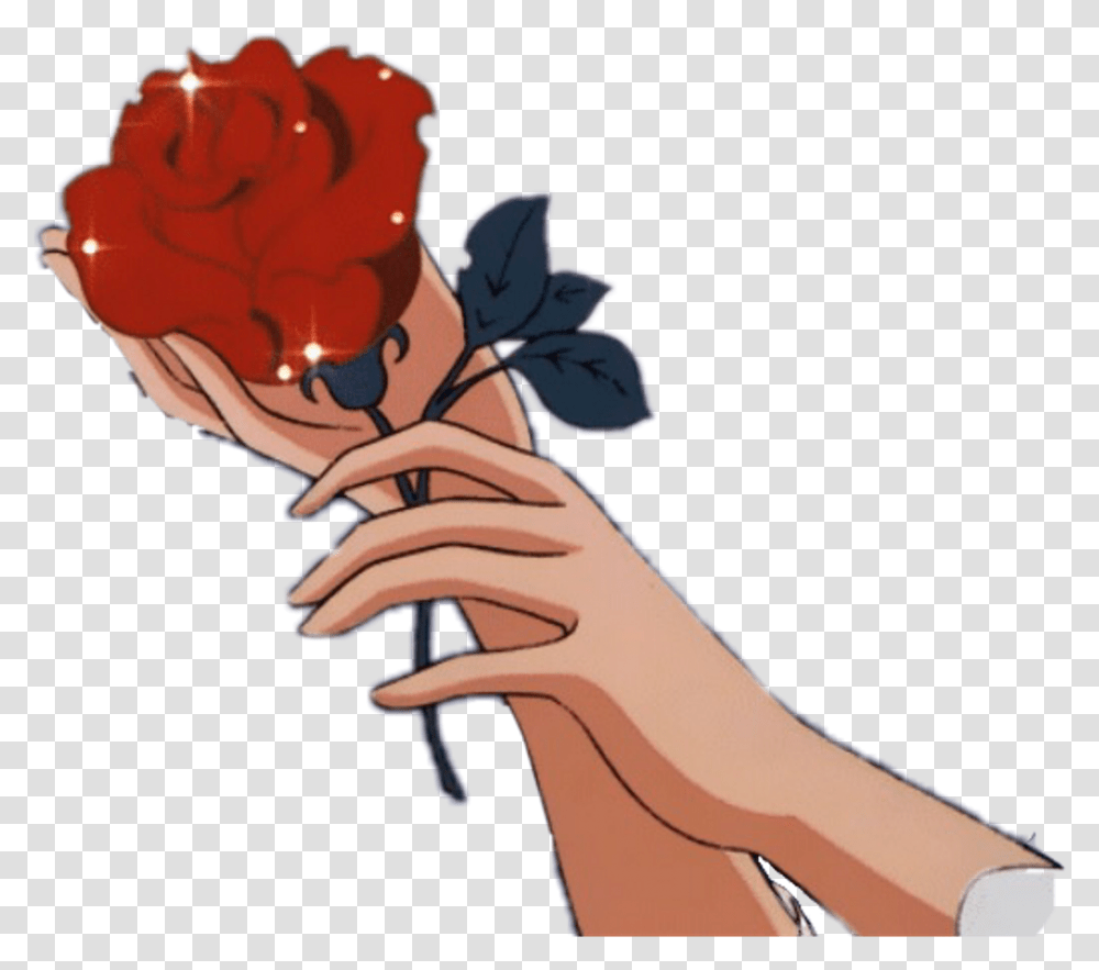 Hd Tumblr Anime Aesthetic Anime, Hand, Fist, Person, Human Transparent Png