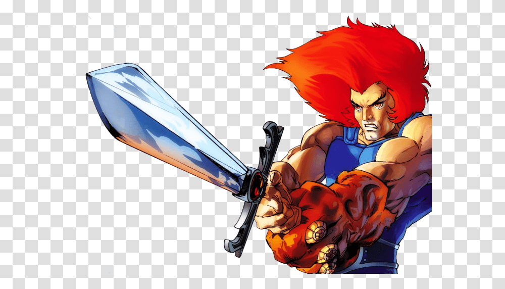 Hd Voice Actor Larry Kenney Of Lion Thundercats, Person, Weapon, Blade, Sword Transparent Png