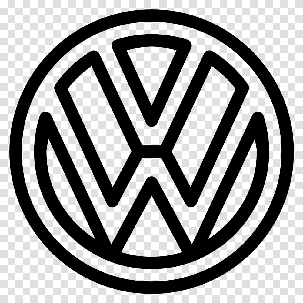 Hd Volkswagen Aesthetic Printable Yellow Stickers Logo Volkswagen Vector, Trademark, Emblem, Badge Transparent Png