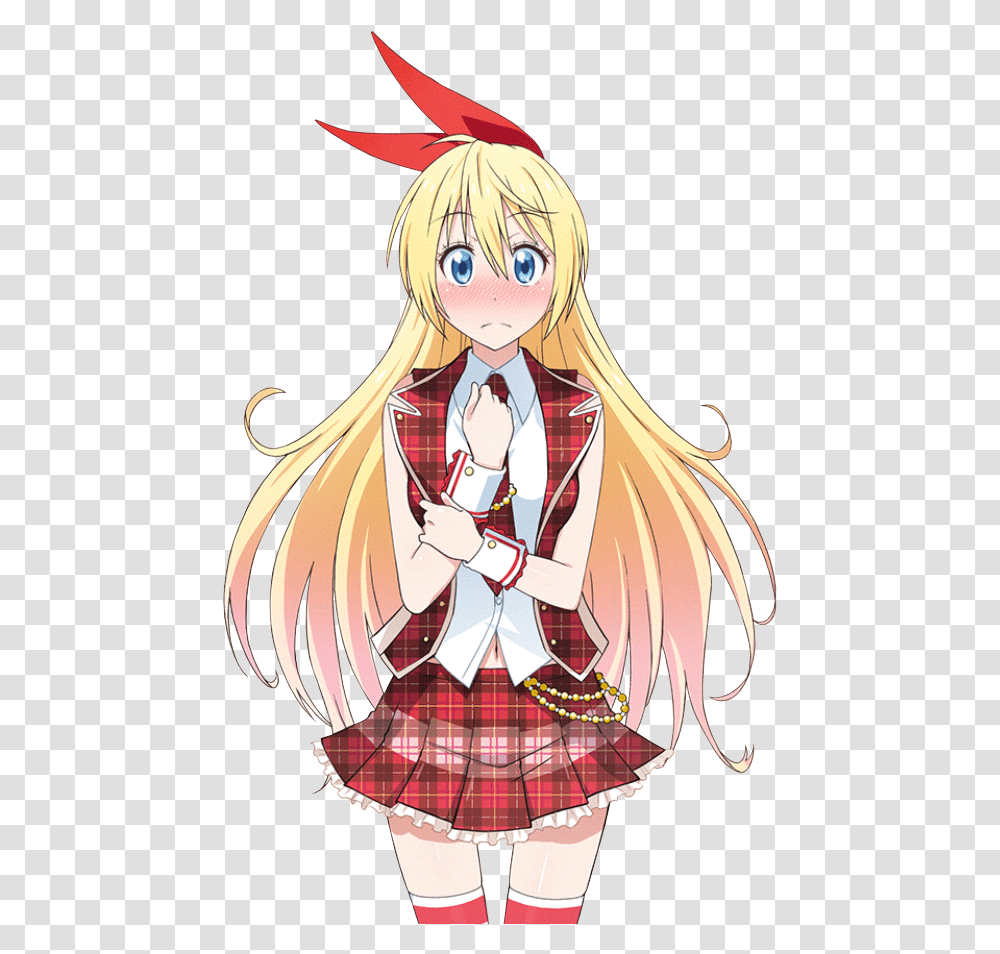 Hd Wallpaper Chitoge Kirisaki Background Hd, Manga, Comics, Book, Person Transparent Png