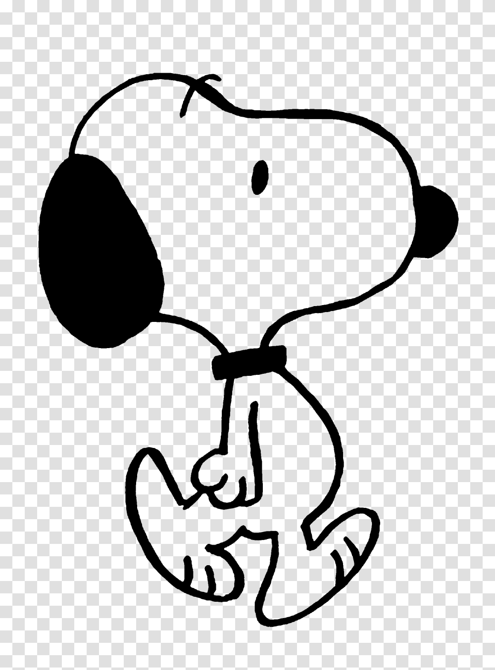 Hd Wallpapers Snoopy Black And White Smoopy, Stencil, Silhouette, Lawn Mower, Tool Transparent Png