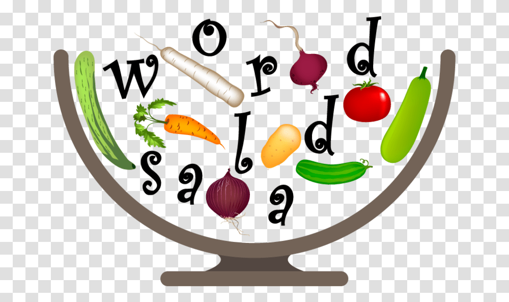 Hd Word Salad And Technical Jargon Word Salad Cartoon, Plant, Vegetable, Food, Meal Transparent Png