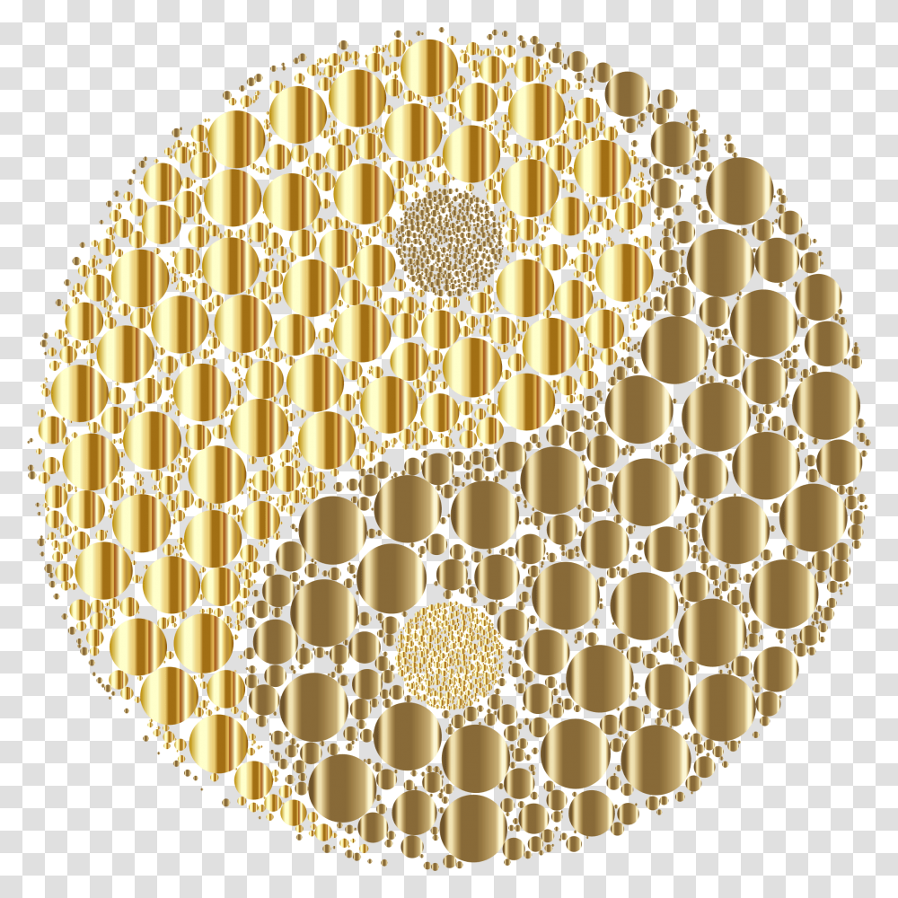 Hd Yin Yang With No Background, Chandelier, Gold, Pattern, Treasure Transparent Png