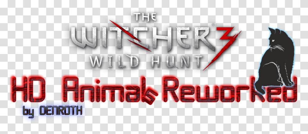 Hdar Hd Animals Reworked At The Witcher 3 Nexus Mods And Language, Text, Alphabet, Word, Dog Transparent Png