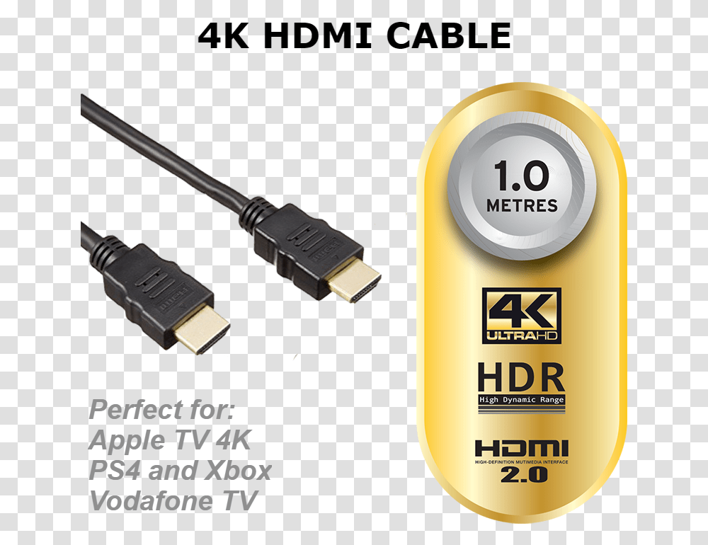 Hdmi Cable Hdmi, Adapter Transparent Png