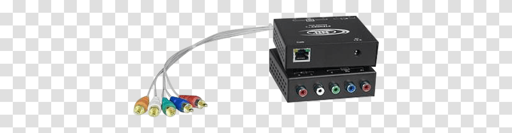 Hdtv Stereo Audio Cat5 Local Transmitter Electronics, Hardware, Hub, Adapter Transparent Png