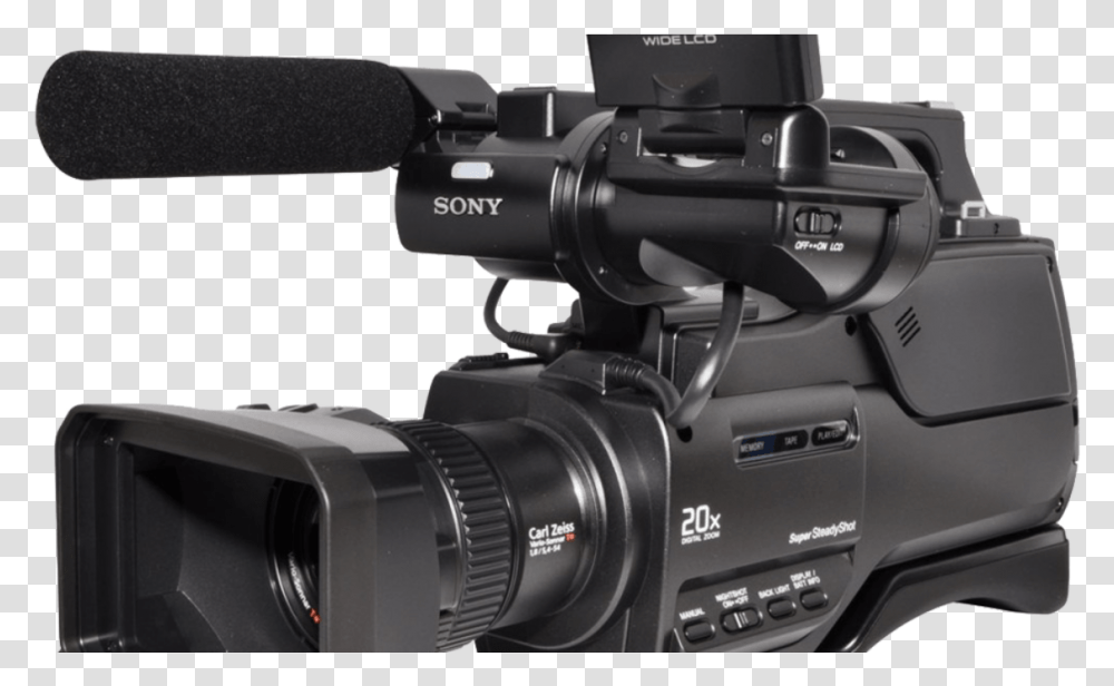 Hdv Sony Video Camera, Electronics, Gun, Weapon, Weaponry Transparent Png
