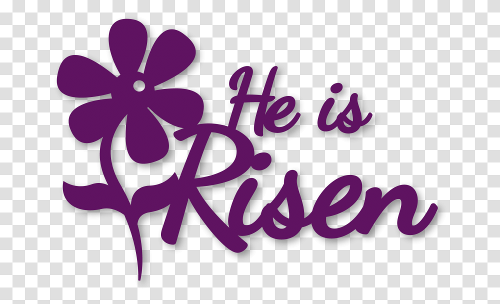 He Is Risen He Is Risen Background, Purple, Flower, Plant Transparent Png