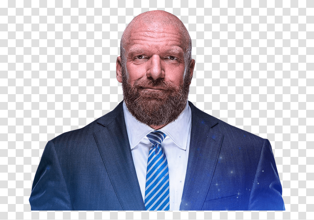 He Kinda Looks Like Kratos If They Made A God Of War Movie Triple H 2018, Tie, Accessories, Accessory, Face Transparent Png