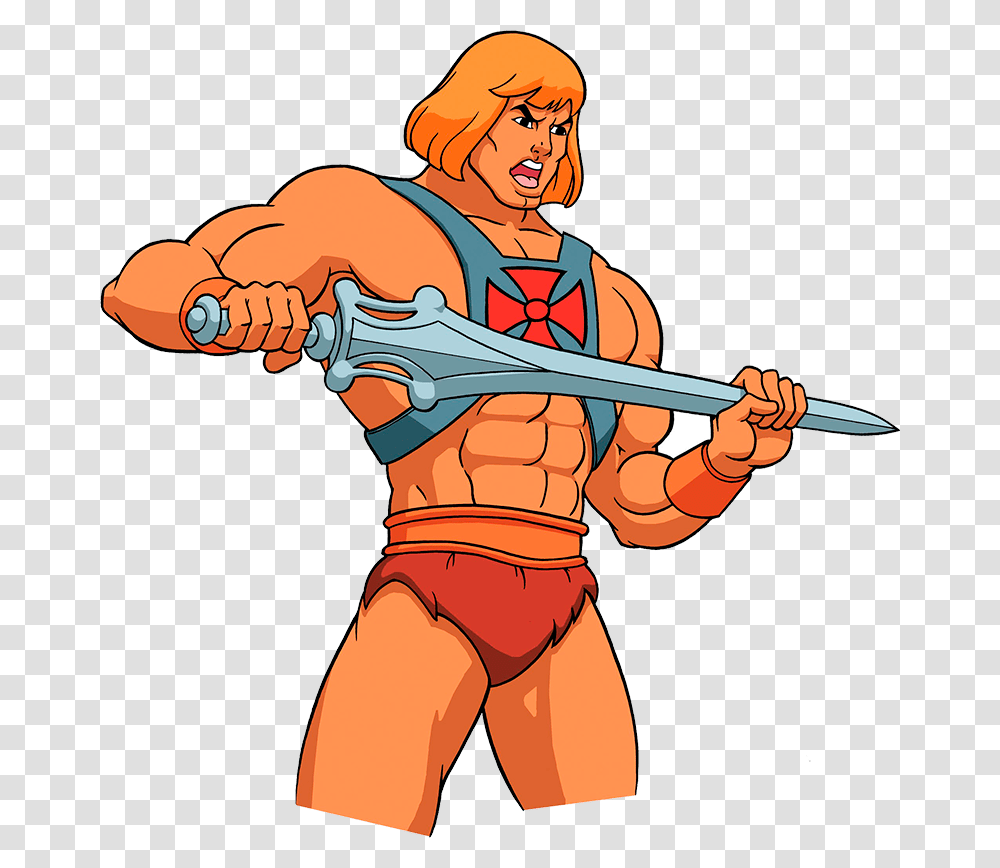He Man Picture Royalty Free Download Masters Of The Universe, Person, Comics, Book Transparent Png