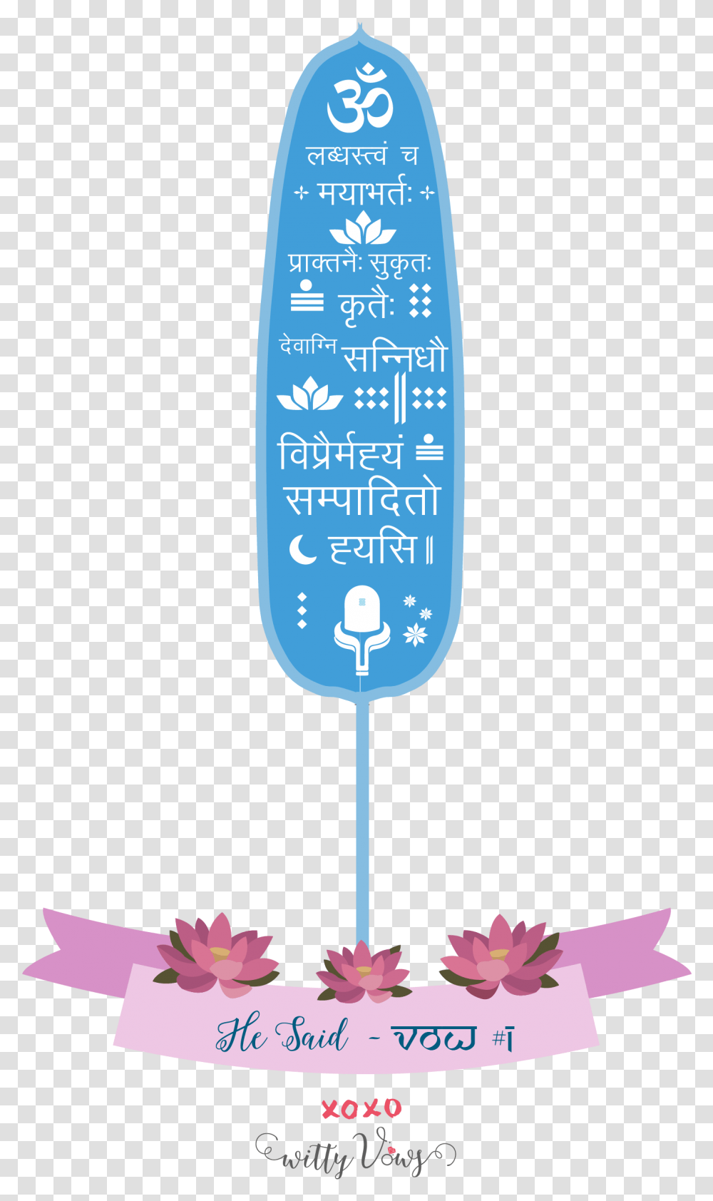 He Said Vow Indian Wedding Vows Transparent Png