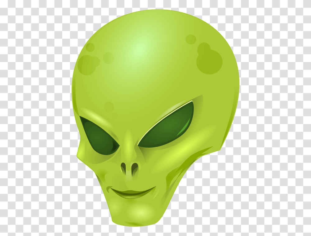 Head, Alien, Green Transparent Png
