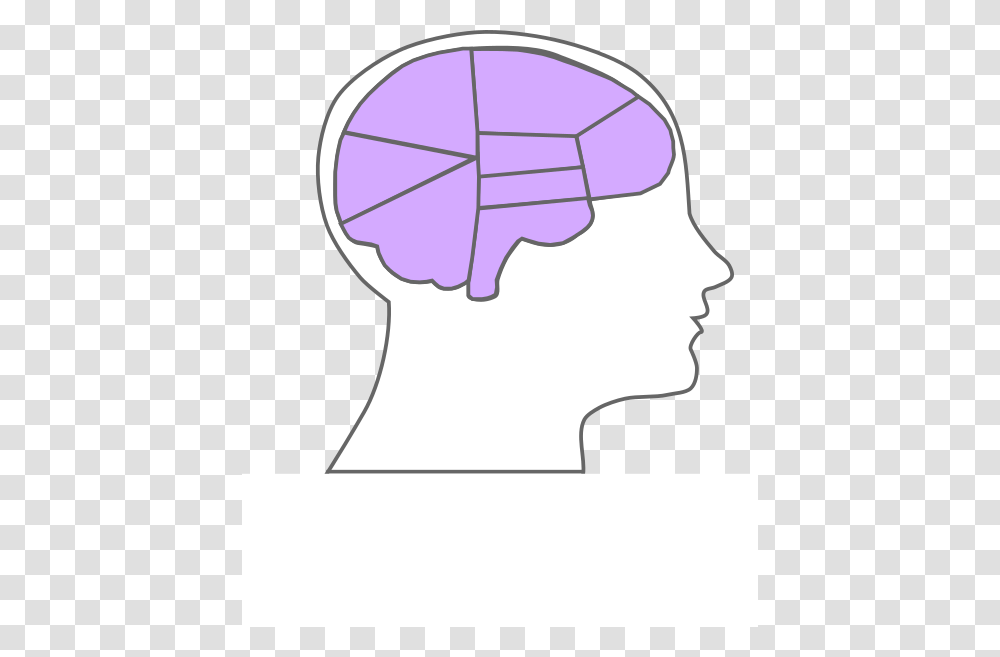 Head And Brain Outline Clip Art, Soccer Ball, Plot, Diagram Transparent Png