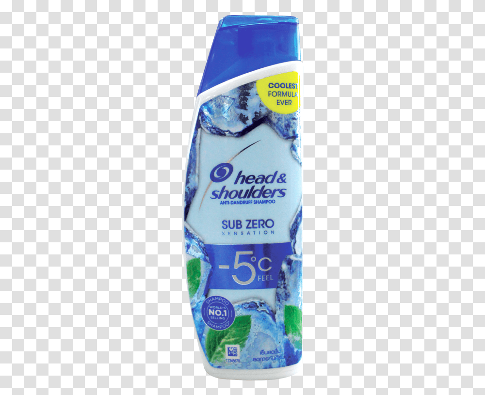 Head And Shoulders Sub Zero, Cosmetics, Bottle, Deodorant, Outdoors Transparent Png