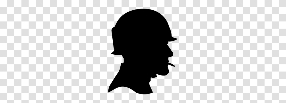 Head Clip Art Silhouette, Gray, World Of Warcraft Transparent Png