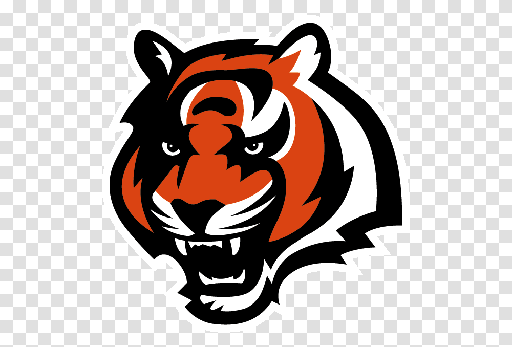 Head Clipart Bengal Tiger Cincinnati Bengals Logo, Dynamite, Bomb, Weapon Transparent Png