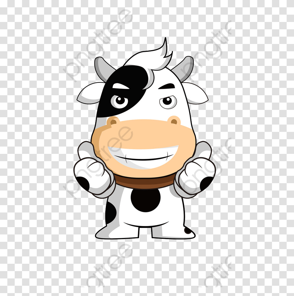 Head Clipart Cow Download Cartoon, Cattle, Mammal, Animal, Dairy Cow Transparent Png