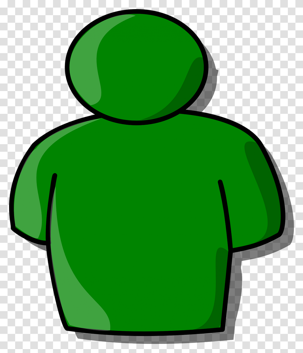 Head Green Icon Outline Symbol People Man Person Person Images Clip Art, Silhouette, Robot Transparent Png