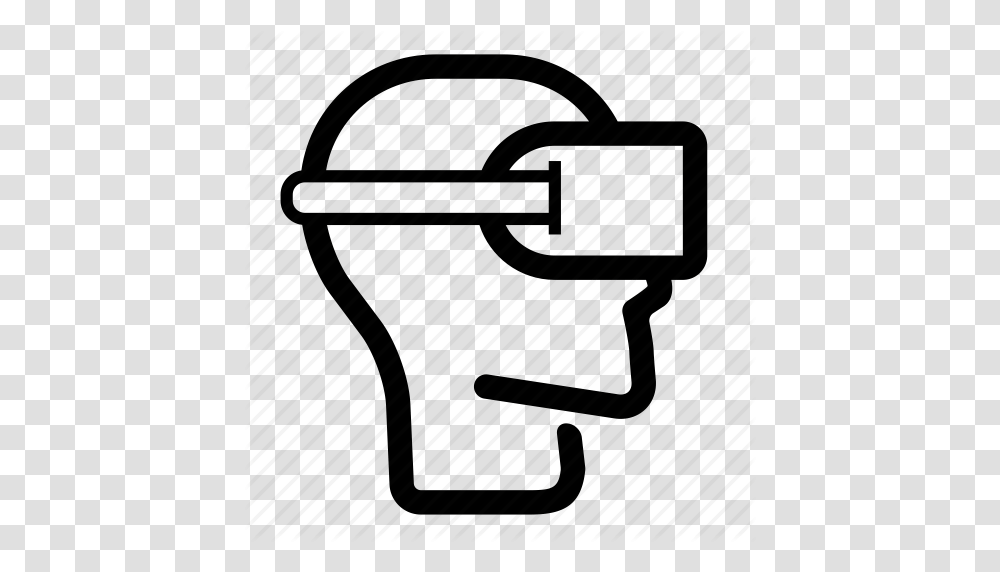 Head Headset Oculus Reality Side Virtual Vr Icon, Accessories, Accessory, Piano, Leisure Activities Transparent Png
