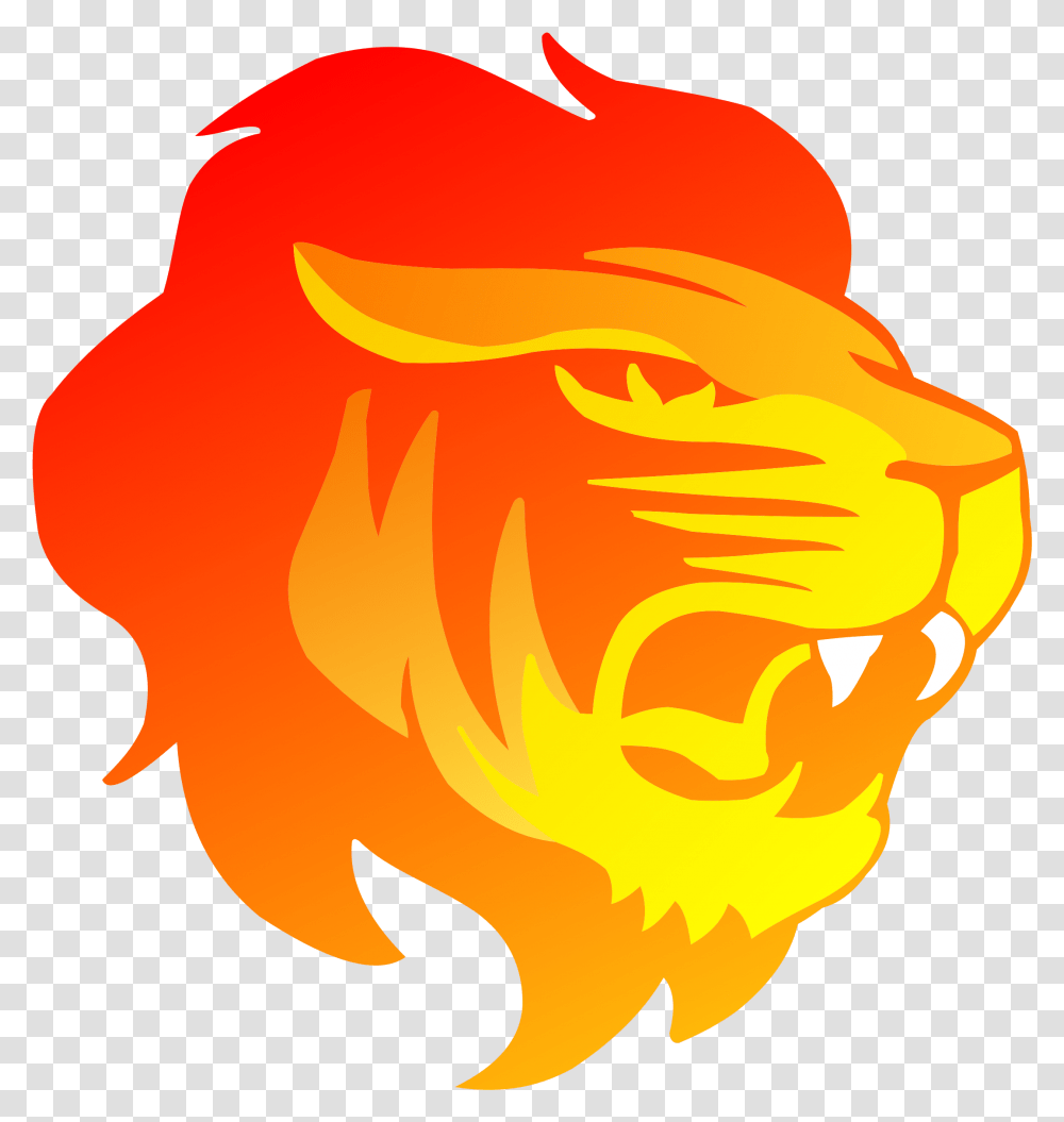 Head Lions Detroit Free Download Hq Lion Logo, Plant, Hand, Animal, Flower Transparent Png