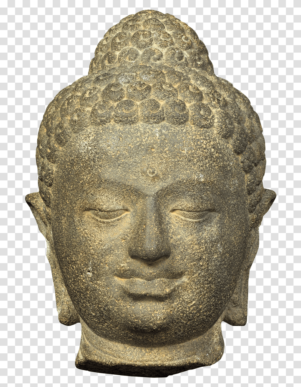 Head Of Buddha Bronze Sculpture, Art, Archaeology, Person, Human Transparent Png