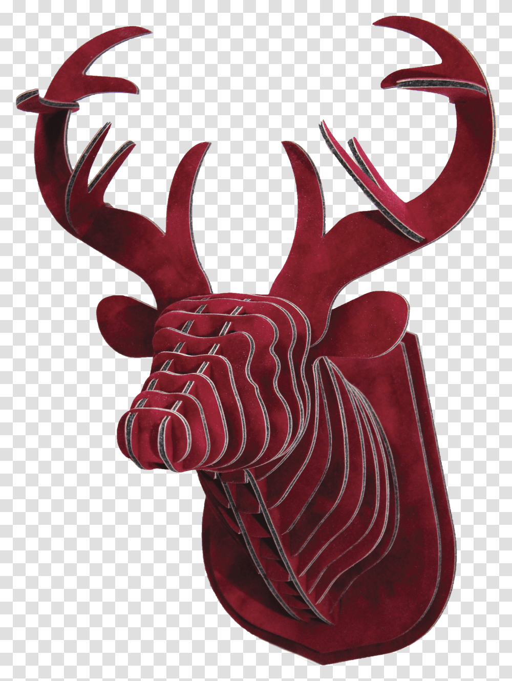 Head Of Kvk Deer Velvet Bordeaux Vip To Illustration Transparent Png