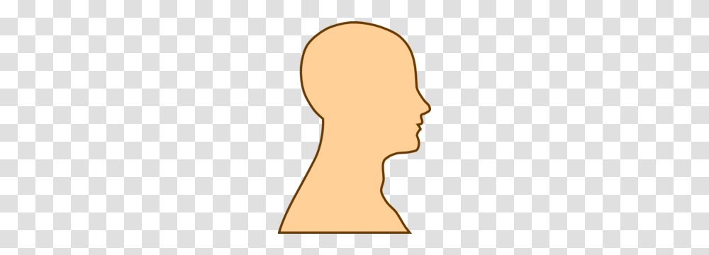 Head Outline Clip Art, Footprint, Neck Transparent Png