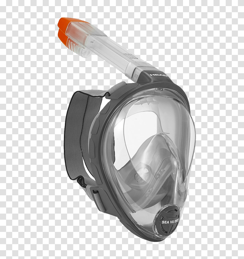 Head Sea Vu Dry Full Face Snorkel Mask Diving Mask, Goggles, Accessories, Lighting, Steamer Transparent Png