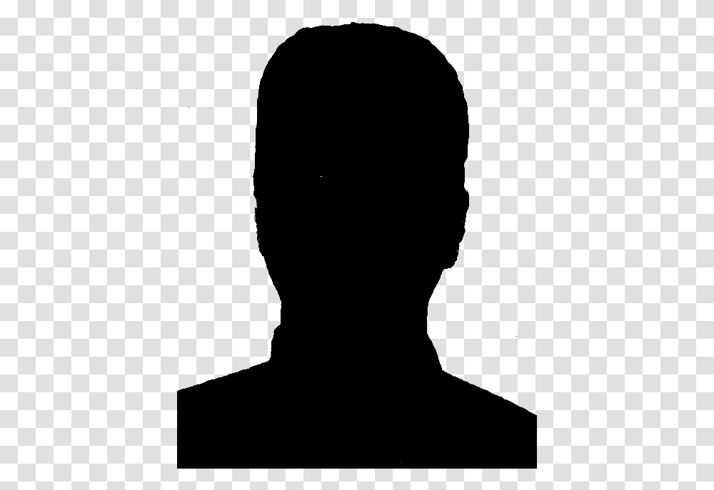 Head Silhouette No Background, Gray, World Of Warcraft Transparent Png