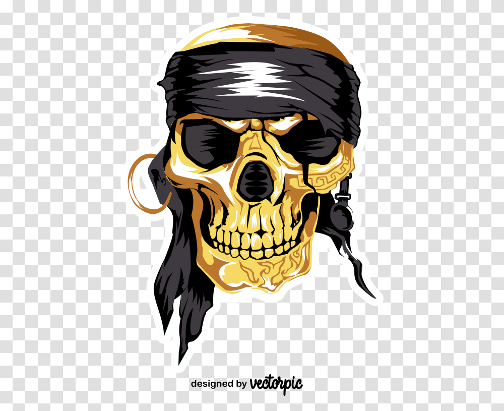 Head Skull Design Tshirt Free Vector Desain Kaos Vector, Person, Human, Helmet, Clothing Transparent Png