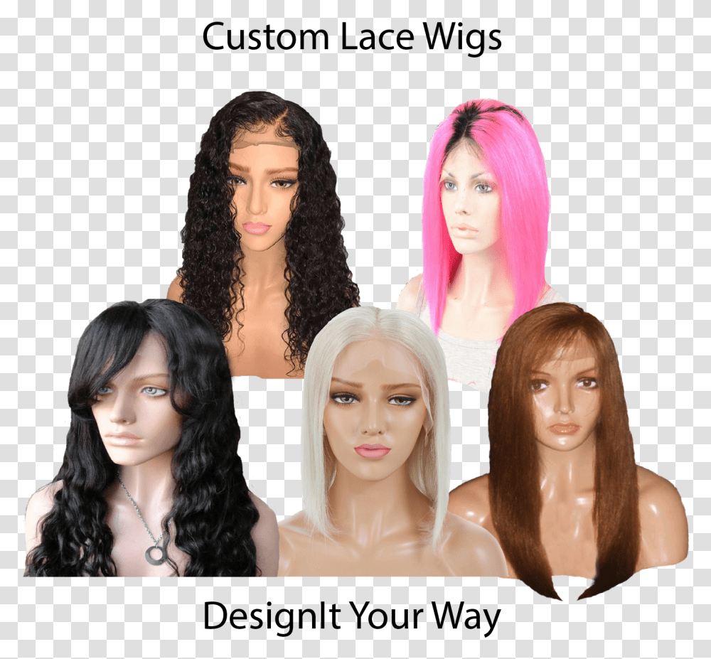 Head Turners Hair & Nail Designs Custom Lace Wigs Design, Person, Human, Black Hair Transparent Png