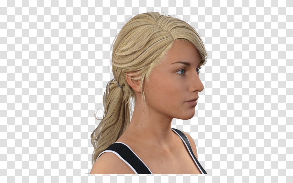 Headband Images Hair In Ponytail, Person, Blonde, Woman, Girl Transparent Png