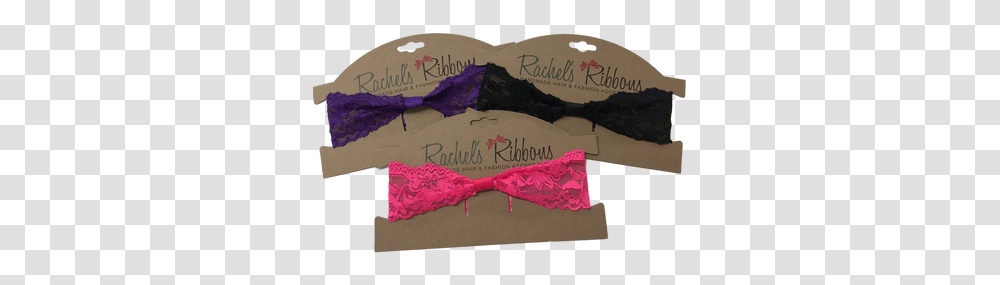 Headbands Lace Stretch Rachels Ribbons Bow, Clothing, Apparel, Lingerie, Underwear Transparent Png