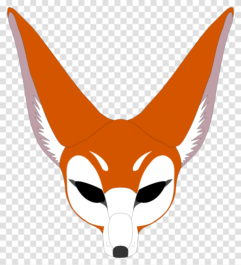 Headcarnivoranfox Fox Full Mask Clipart, Animal, Mammal, Wildlife, Pet Transparent Png