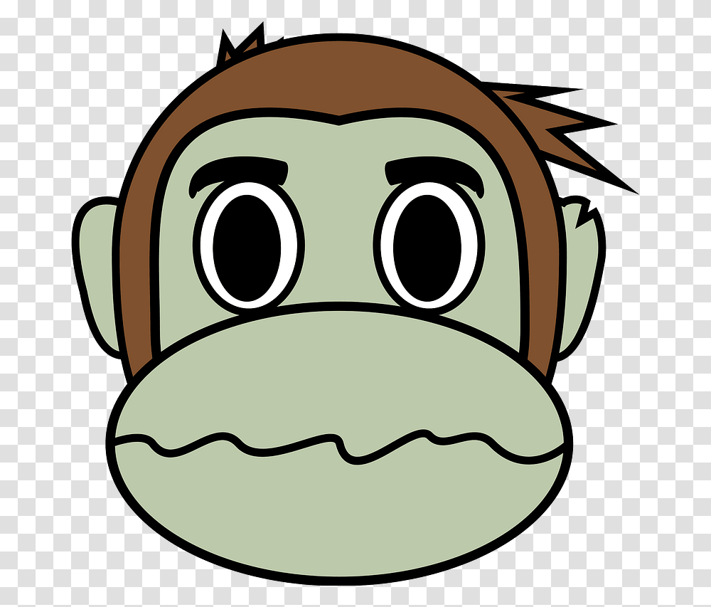 Headeyeface Monkey Face Emoji Clipart, Pottery, Teapot, Stencil, Can Transparent Png
