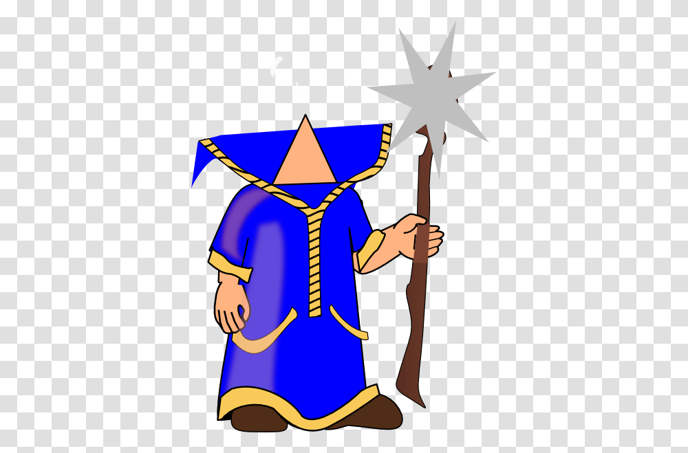 Headless Blue Wizard Clip Art, Star Symbol, Costume, Ceiling Fan Transparent Png