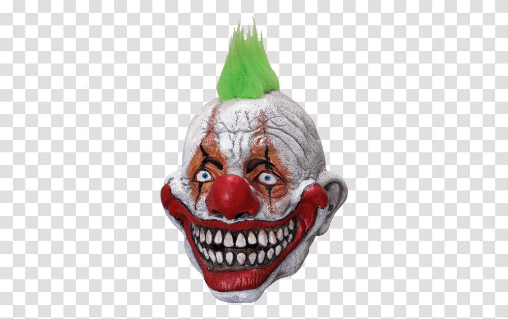 Headmask With Hair Mombo The Clown Onesize, Performer, Mime Transparent Png