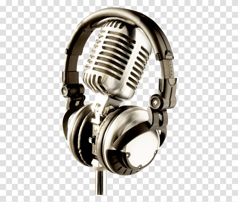 Headphone And Mic, Helmet, Apparel, Electrical Device Transparent Png